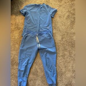 Figs Blue Scrub Set - Women Pants & Jumpsuits